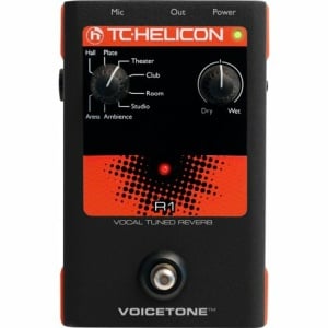 TC HELICON VOICETONE R1 VOCAL TUNED REVERB