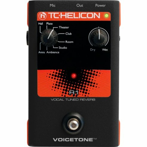 TC HELICON VOICETONE R1 VOCAL TUNED REVERB