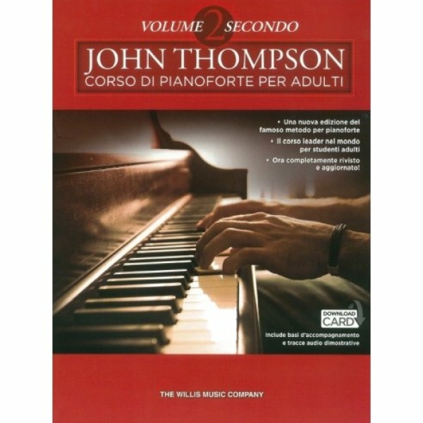 THOMPSON CORSO PIANO PER ADULTI VOLUME 2 + CD