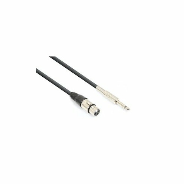Vonyx CX314-3 Cable XLR F-6.3 Mono 3.0m
