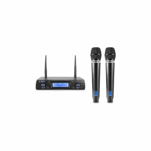 Vonyx WM62 Wirel.Micro UHF 16 Ch 2 Micro