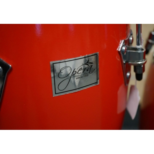 OP-XS2-5 COPPIA CONGAS IN FIBERGLASS RED