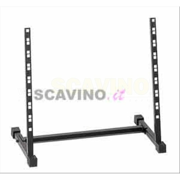 Bespeco BPRACKM8 Supporto rack 19'' ad 8 unità da tavolo