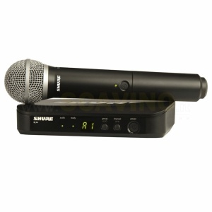 Shure BLX24EPG58 Radiomicrofono Palmare con Capsula Dinamica