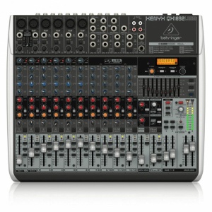 Behringer Xenyx QX1832USB Mixer Passivo 18 Ingressi con Interfaccia Audio USB ed Effetti
