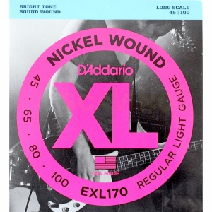 D'Addario EXL170 Set Corde per Basso Elettrico 045-100