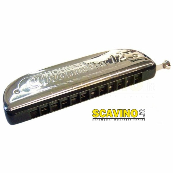 HOHNER Chrometta 12 Fori 255/48 in Do Armonica Cromatica