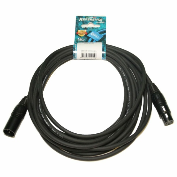 Reference MCR5-BK-MF-5-R Cavo Professionale XLR - XLR 5 Metri