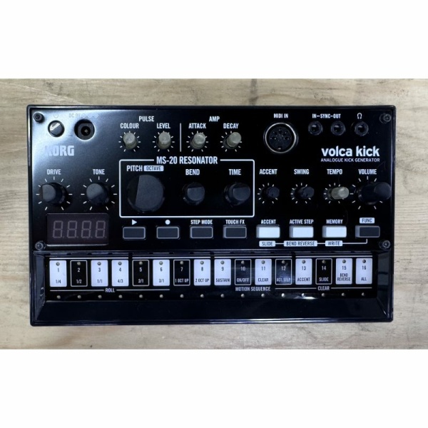 usato Korg Volca Kick Sintetizzatore Analogico di Suoni di Grancassa e Basso