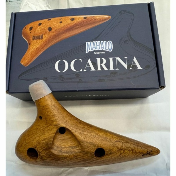 Ocarina STV461 Mahalo in DO in Bambù