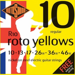 ROTOSOUND R10 ROTO  ELETT. NICKEL REGULAR 10-46