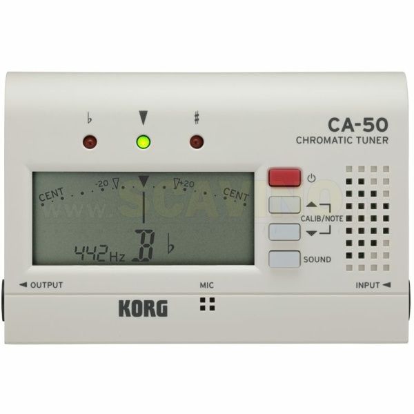 KORG CA-50 Accordatore cromatico