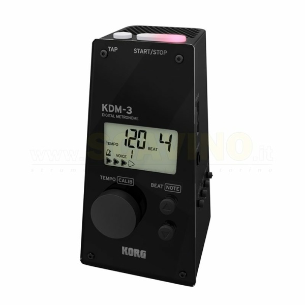 KORG KDM3 Metronomo digitale piramidale colore nero