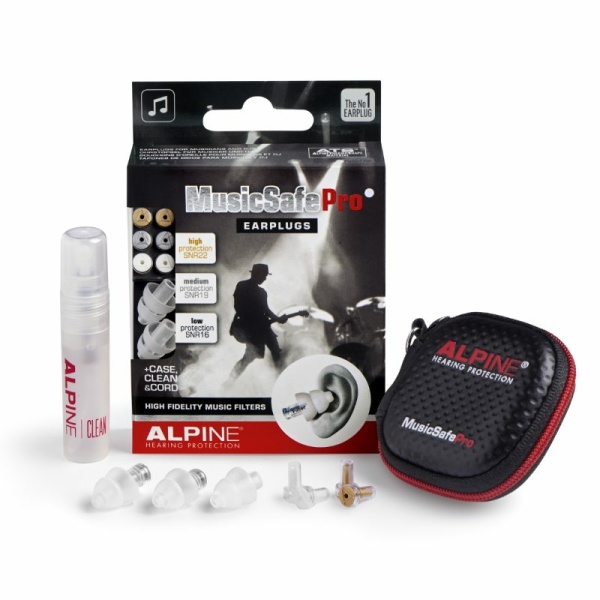 ALPINE MUSICSAFEPRO-2019-TR 3 Filtri Tappi isolanti Clear