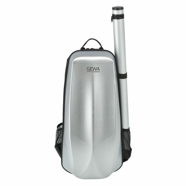 GEWA ASTUCCIO VIOLINO 4/4-3/4 RETTANGOLARE SPACE BAG ARGENTO