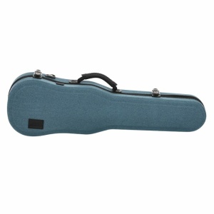 GEWA ASTUCCIO VIOLINO REGOLABILE DA 1/2 A 4/4 SAGOMATO BIO-S BLUE