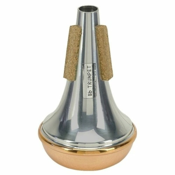 Tom Crown Sordina Straight per Tromba in Alluminio con Fondo in Rame