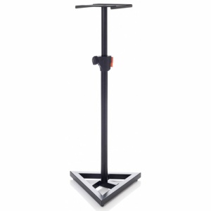 Bespeco PN90FL Supporto casse monitor base triangolare nero