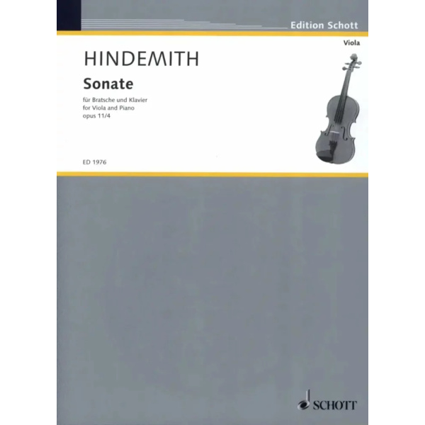 HINDEMITH - Sonate op. 11/4
