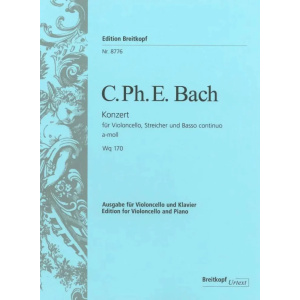 C. PH. E. BACH - Concerto for Violoncello