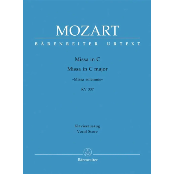 MOZART - Missa in C major KV 337 "Missa solemnis"