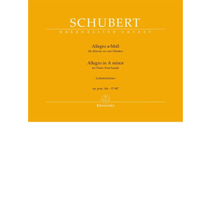 SCHUBERT - Allegro in A minor "Lebenssturme"