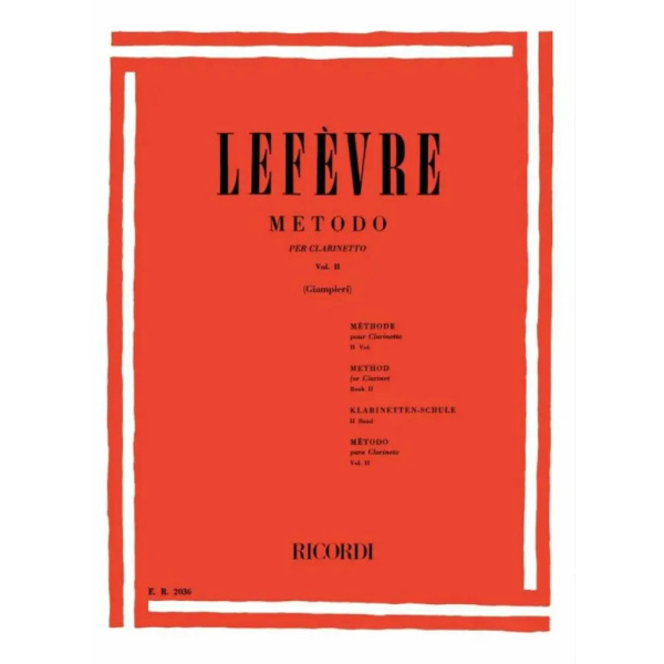 LEFEVRE - Metodo vol.II