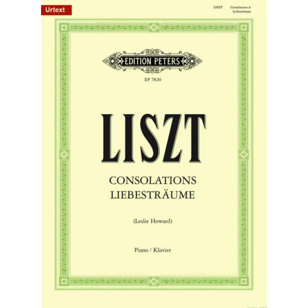 LISZT - Consolations S 172 - Liebestrume S 541