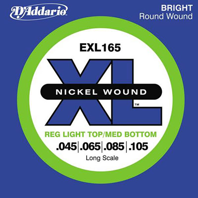 D'Addario EXL165 Corde per Basso