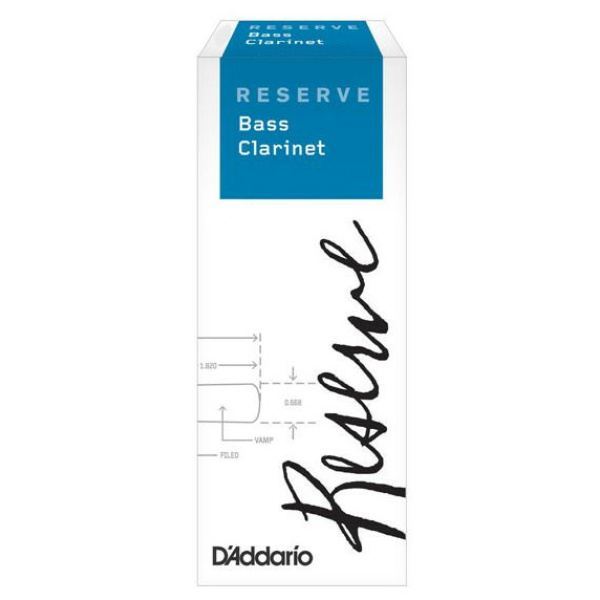 D'ADDARIO RESERVE 3.0+ ANCIA CLARINO BASSO