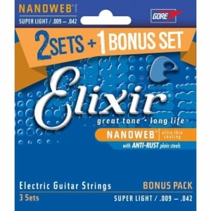 ELIXIR 16540 SET TRE MUTE 12002 LIGHT 9-42 ELECTRIC