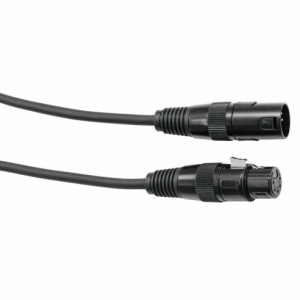 EUROLITE DMX CABLE BK 10 MT 5 POLI