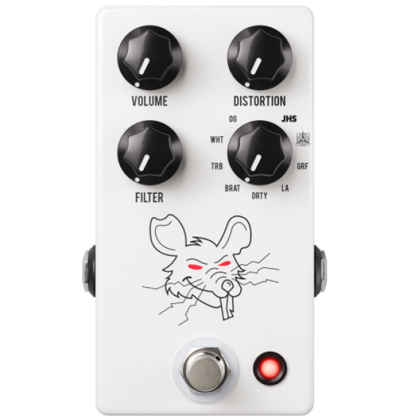 JHS PEDALS PACKRAT WHITE