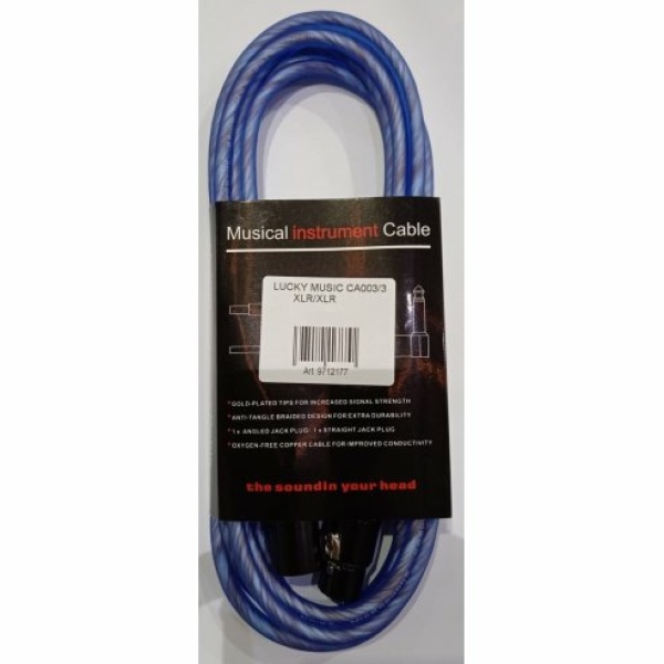LUCKY MUSIC CA003/6 XLR/XLR 6 MT.