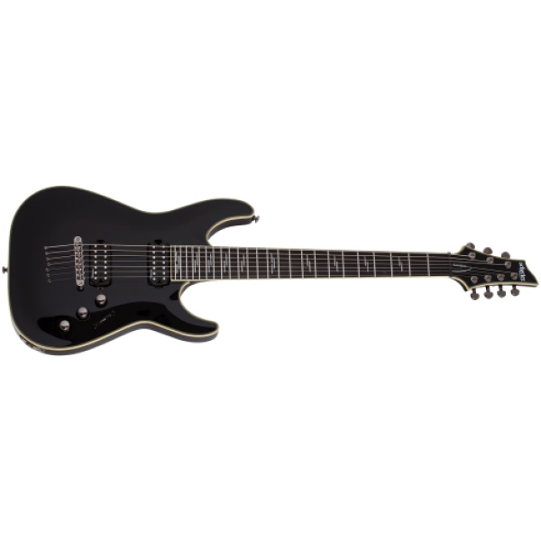 SCHECTER BLACKJACK C-7 BLACK