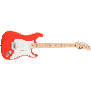 SQUIER FSR SONIC STRAT MN FIESTA RED