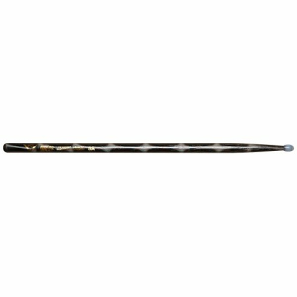 Vater VCBK5AN ''Color Wrap Los Angeles 5A Black Optic Nylon'' - L: 16'' | 40.64cm  D: 0.570'' | 1.45cm - American Hickor