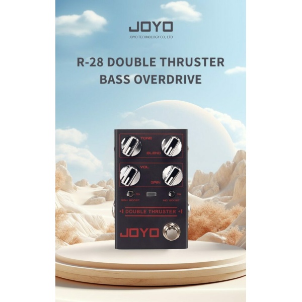 R-28 DOUBLE THRUSTER BASS OVERDRIVE