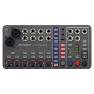 Zoom L6 Mixer Digitale 6 Canali con Registratore