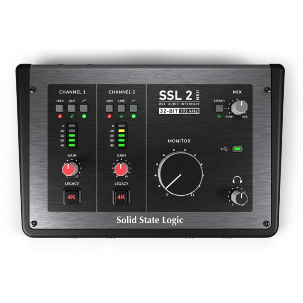 Solid State Logic SSL 2 MKII Scheda Audio USB-C 2 In 2 Out