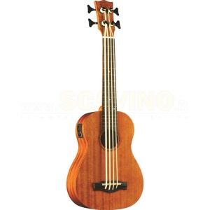 Eko Uku Duo Ukulele Bass Elettrificato Fretless Eq