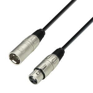 ADAM HALL 3 STARS CAVO MICROFONO XLR3 FEMMINA / XLR3 MASCHIO - 0.5m