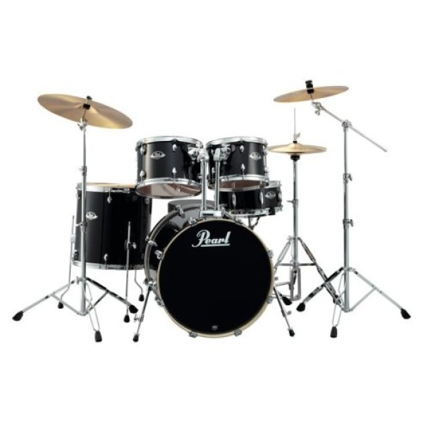 PEARL EXX705NBR/C31 BATTERIA EXPORT KIT JET BLACK + PIATTI
