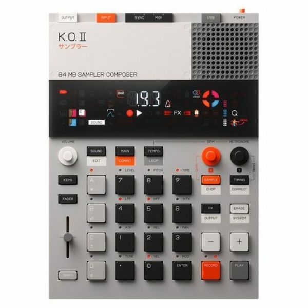TEENEGE ENGENEERING EP-133 K.O. II -IL CAMPIONATORE
