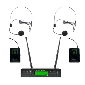 UHF452BP DOPPIO RADIOMICROFONO ARCHETTO