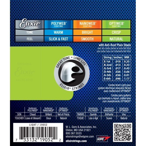 19052 LIGHT OPTIWEB COATING CORDE 10/46