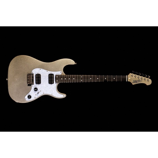 JS500-SLS HH SILVER SPARKLE EBONY FRETBOARD
