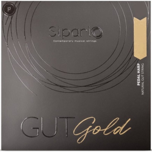 SALVI CORDE PER ARPA A PEDALI quarta ottava RE22  budello Gut Gold