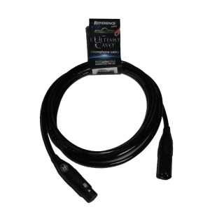 Reference ULTIMO.RCM-GBK-AMPHENOL-5M Cavo XLR - XLR 5 Metri Nero Lucido
