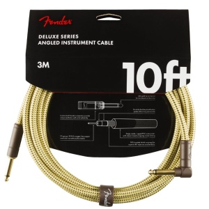 Fender Deluxe Series Tweed Instrument Cables Cavo Telato Jack - Jack Pipa Tweed 0990820091